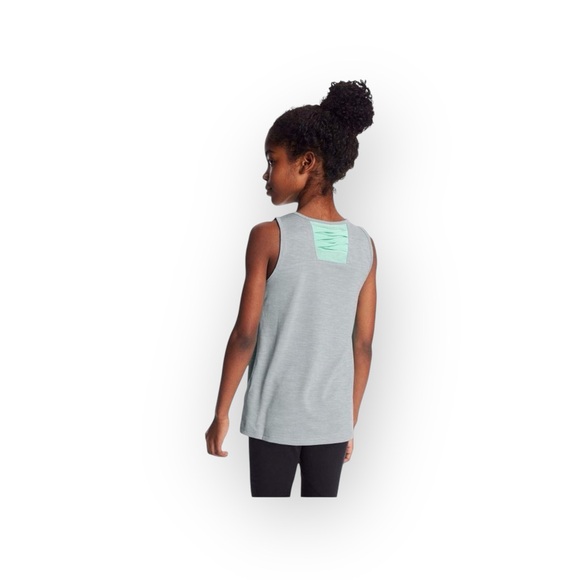 new Champion ★ C9 Performance Tank ★ Shale Tile Grey Heather ★ 6 6X Girls Small - Picture 3 of 15